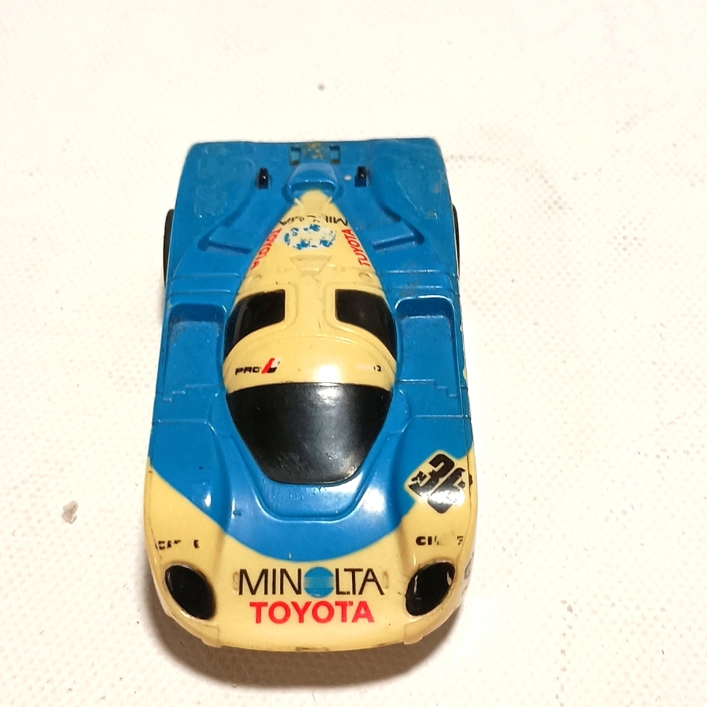 Very highly collectible Minolta Toyota race car AFX